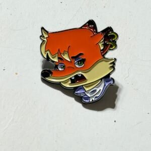 Adventure Club Pin Fox Character Baptist Church Trading Pin Badge
